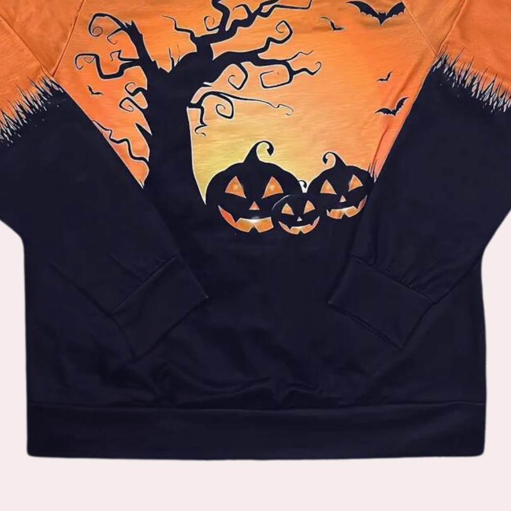 Elza - Lässiges Halloween-Sweatshirt für Damen