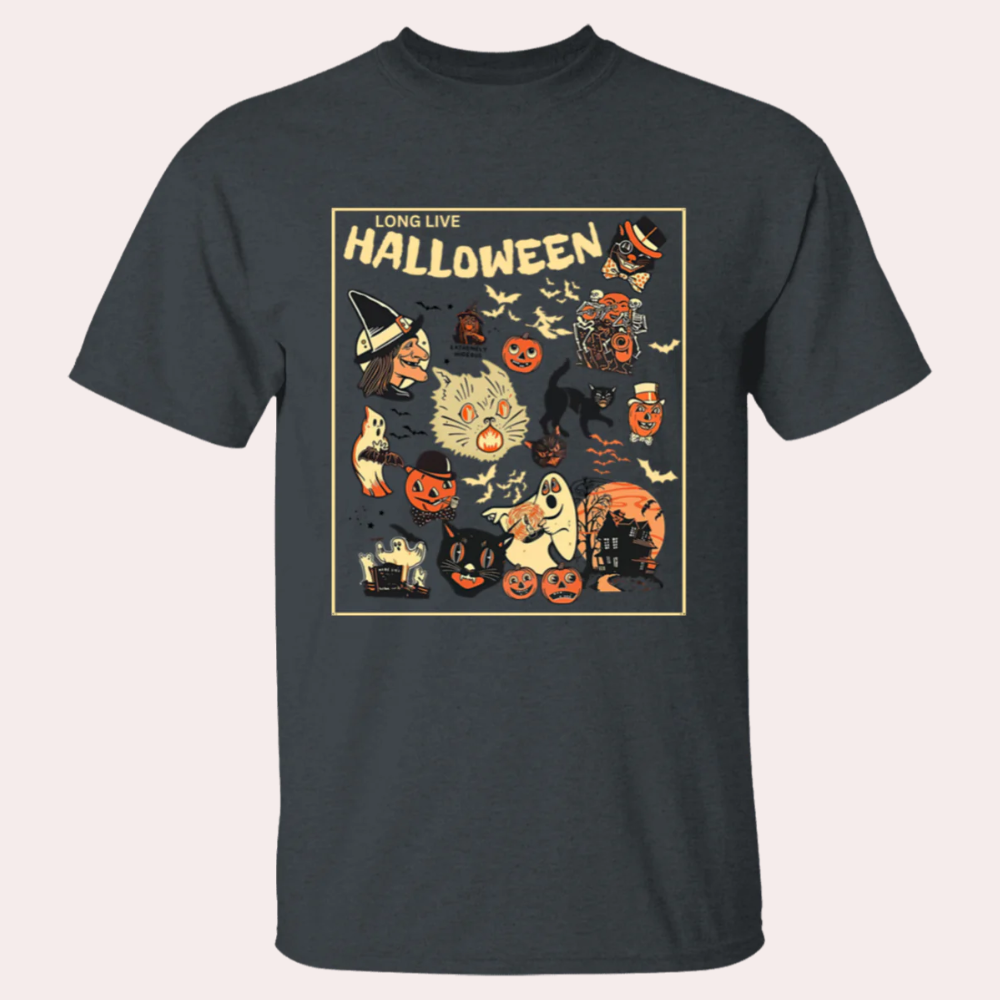 Jazmina - Einfaches Halloween-T-Shirt für Damen