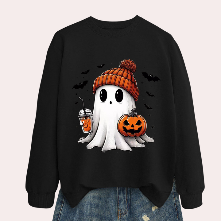 Cintia - Stylisches Halloween-Sweatshirt für Frauen