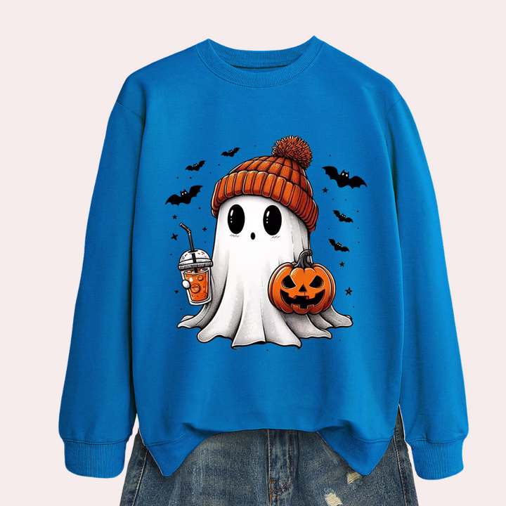 Cintia - Stylisches Halloween-Sweatshirt für Frauen