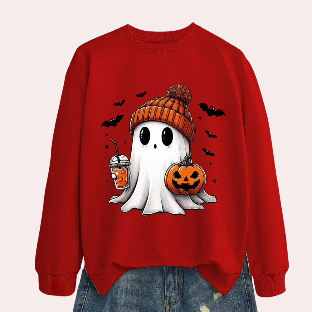 Cintia - Stylisches Halloween-Sweatshirt für Frauen