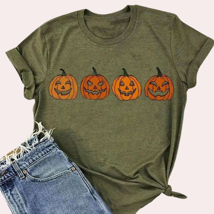 Maco - Stylisches Damen-T-Shirt für Halloween