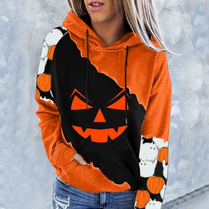 Elizabet - Trendiges Halloween-Sweatshirt für Damen