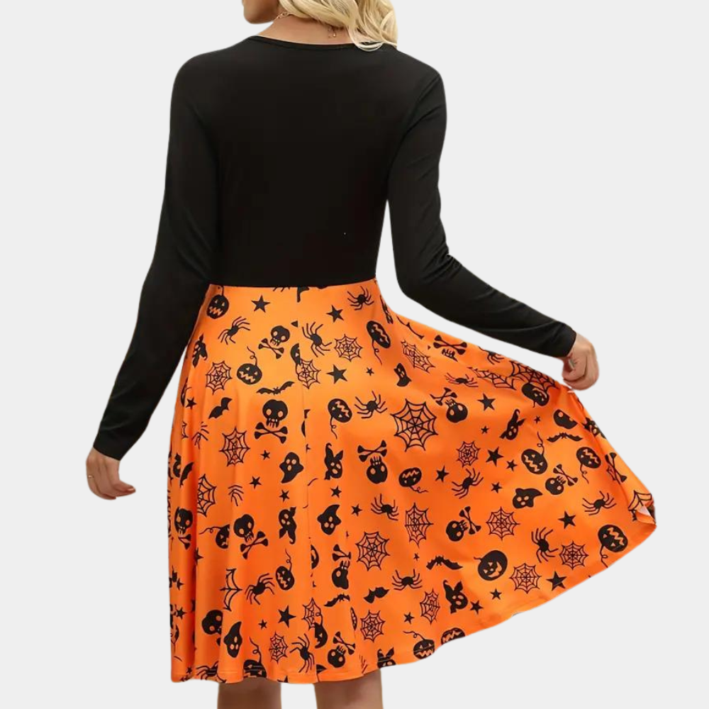 Melusine - Hexenhafte Eleganz Halloween Kleid für Damen