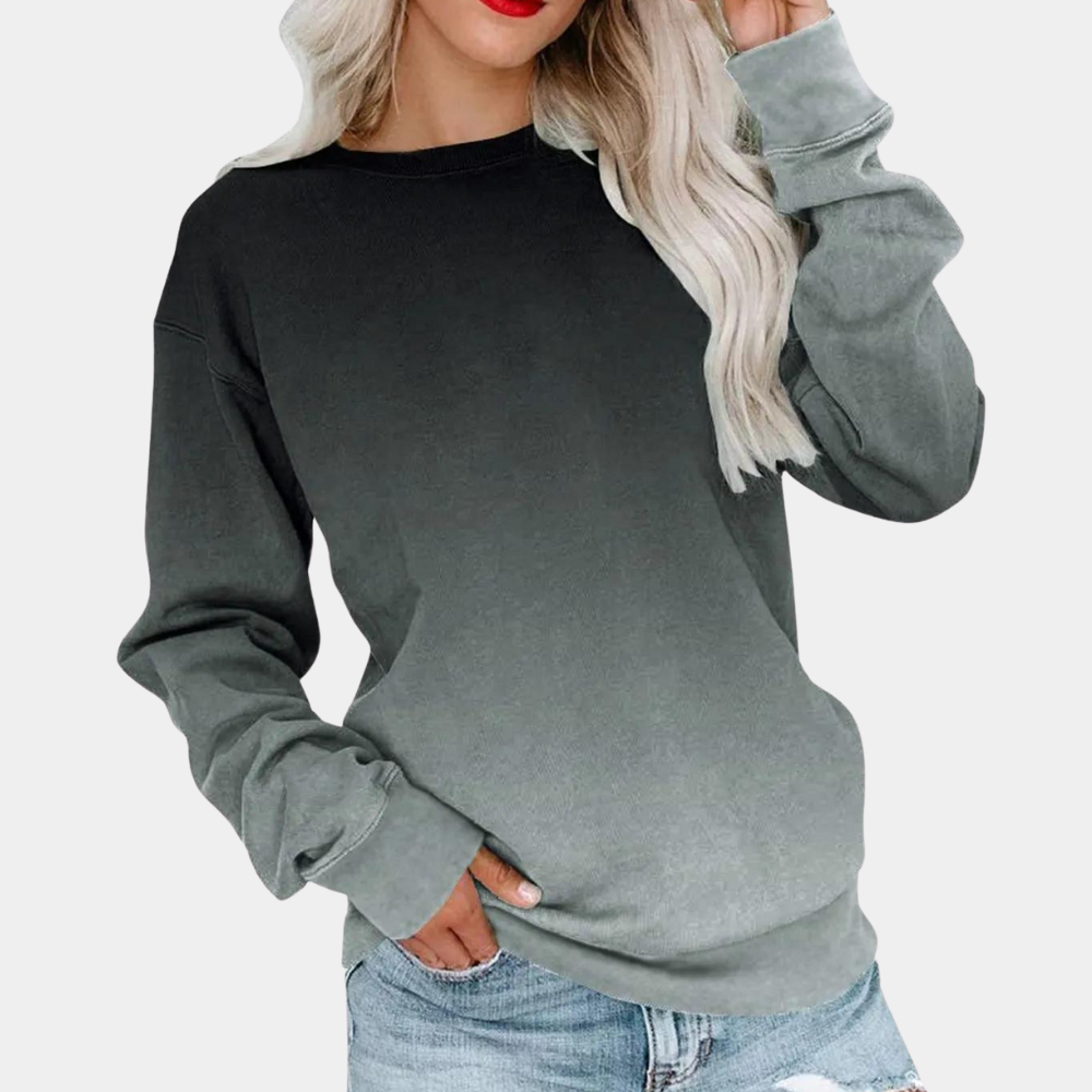 Ivet - Trendiges Farbverlaufs-Sweatshirt für Damen