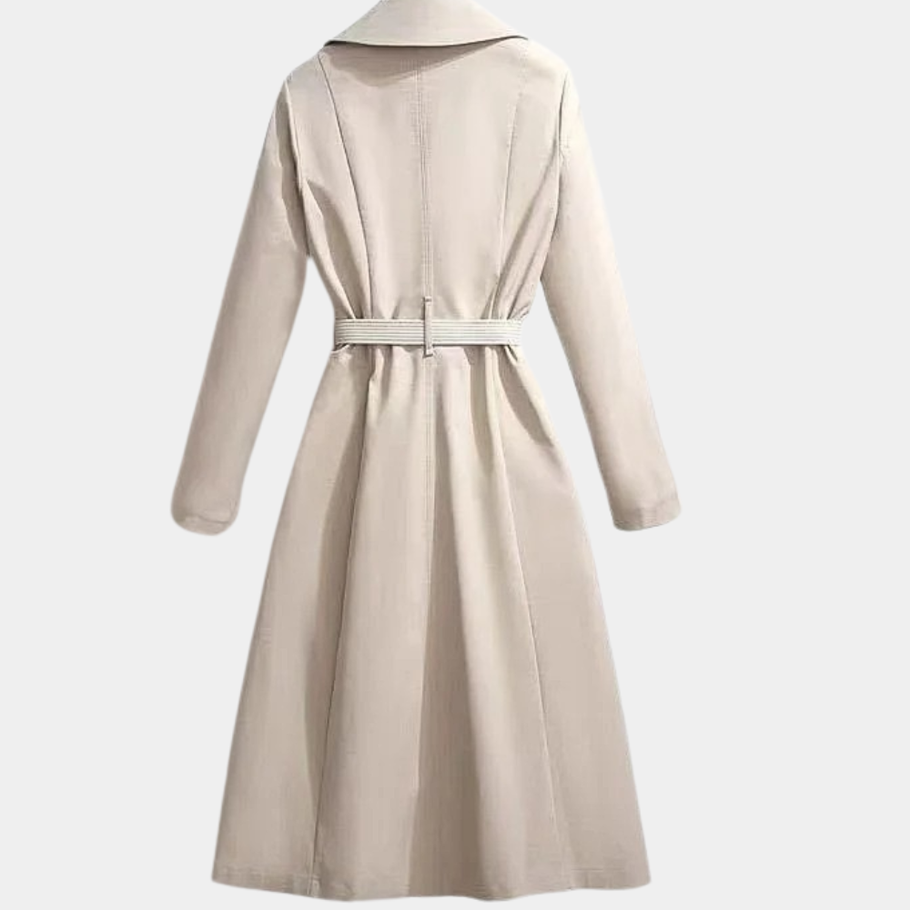 Aurembiaix - Eleganter Damen Trenchcoat mit Gürtel