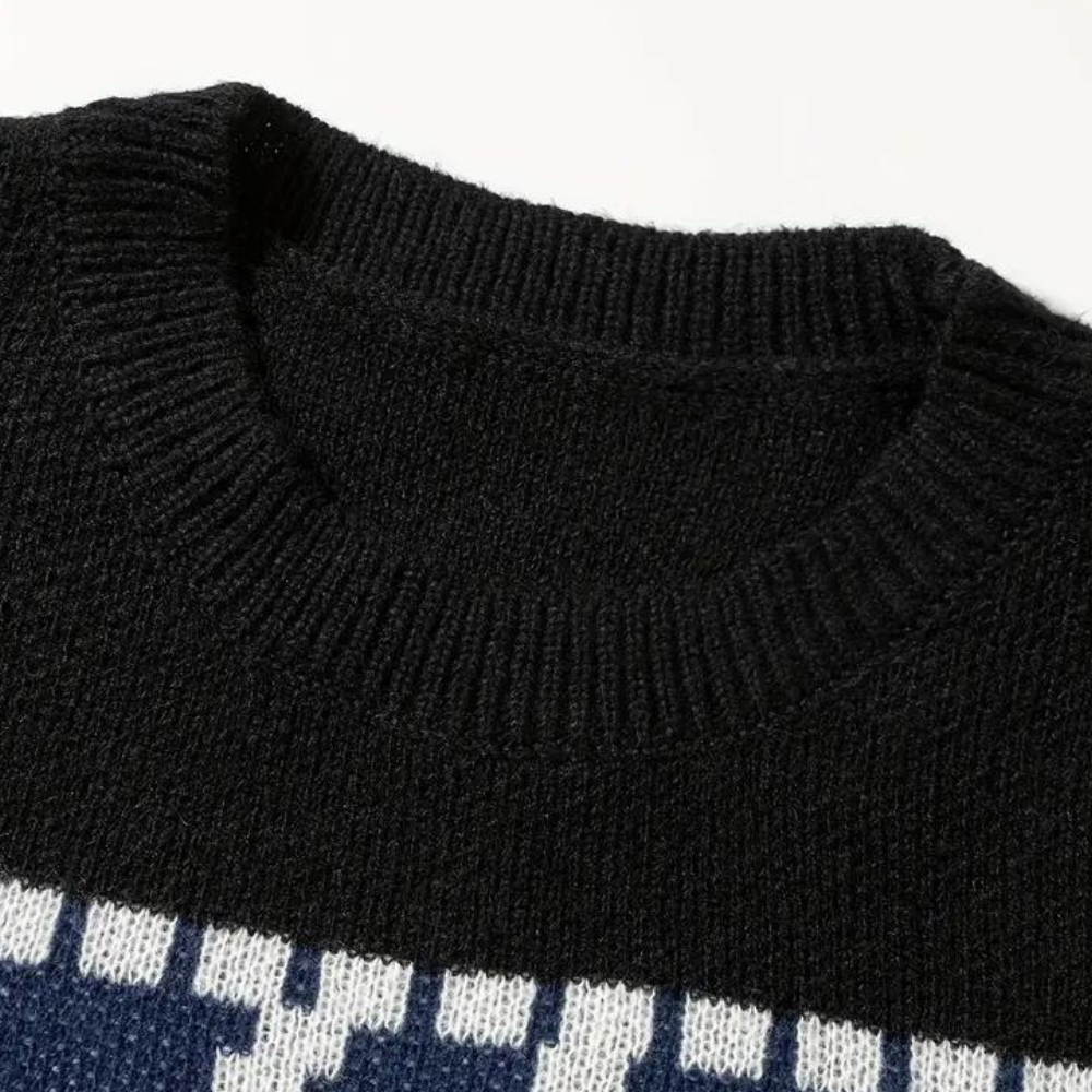 Szigfrid - Trendiger Strickpullover für Herren