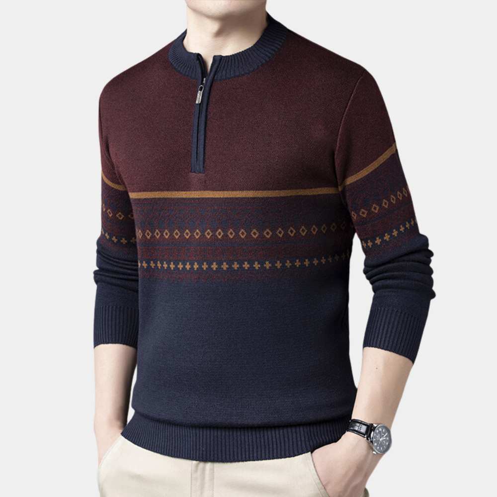 Valentyn - Stylischer Strickpullover für Herren