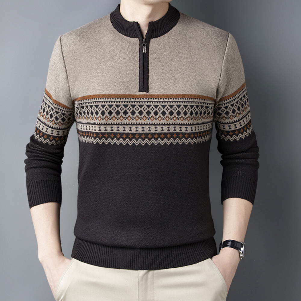 Valentyn - Stylischer Strickpullover für Herren