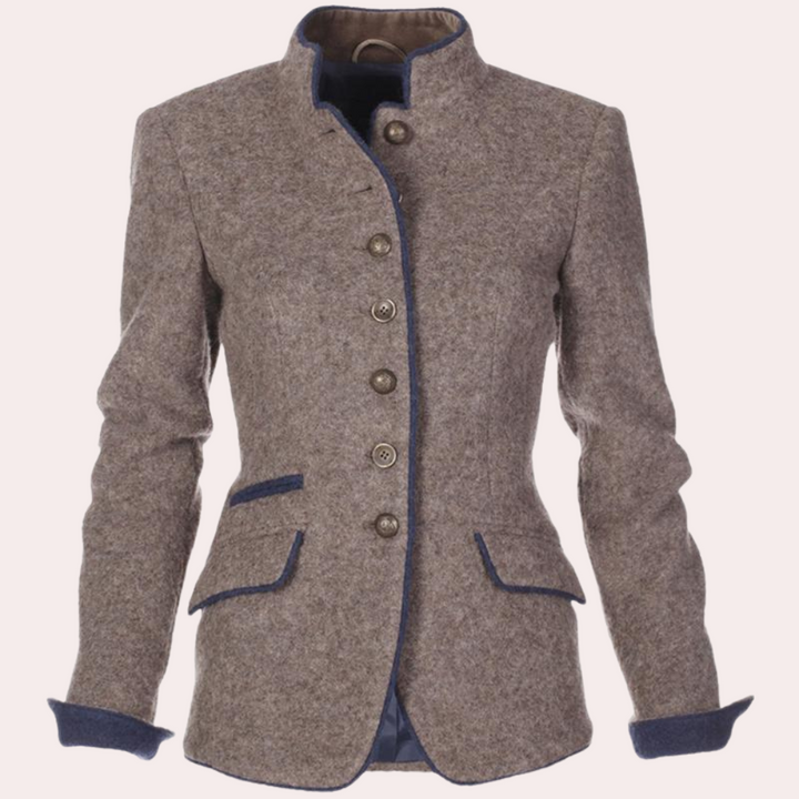 Braun Blazer für Damen elegant