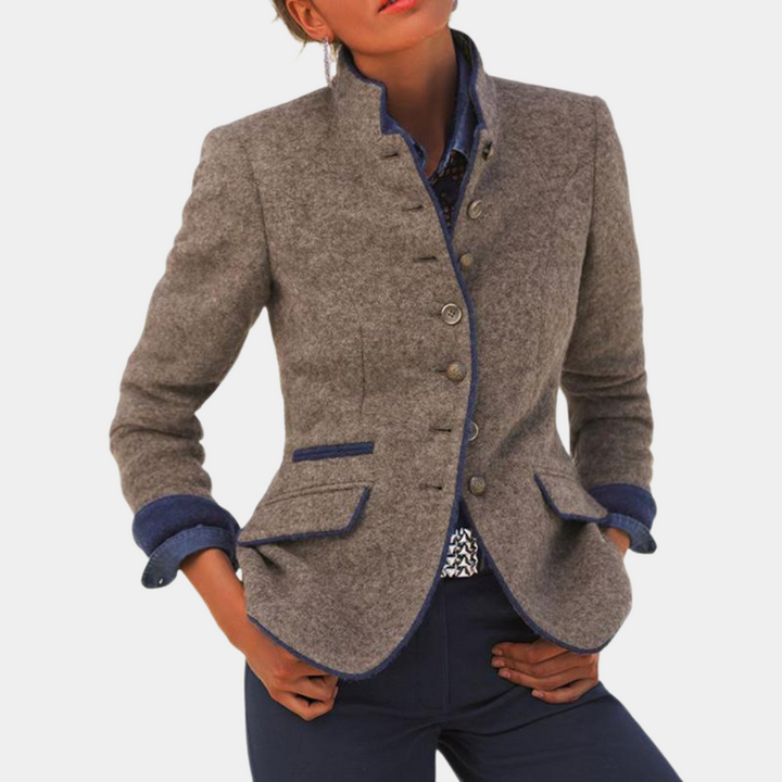 Braun Blazer für Damen elegant