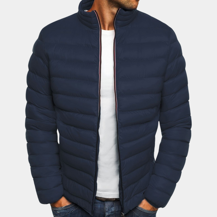 Dunkelblau Sehr warme winterjacke herren