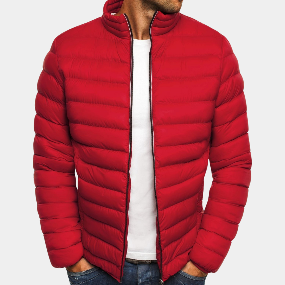 Rot Sehr warme winterjacke herren