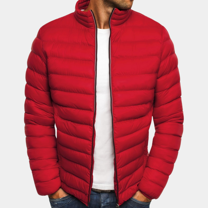 Rot Sehr warme winterjacke herren