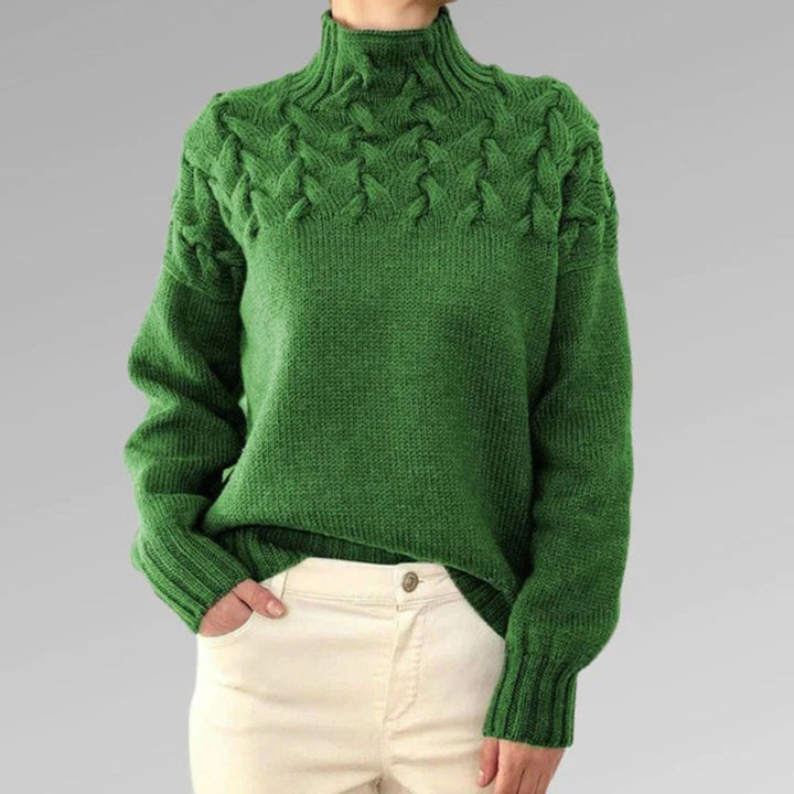 Sansa - Eleganter Pullover mit Rollkragen