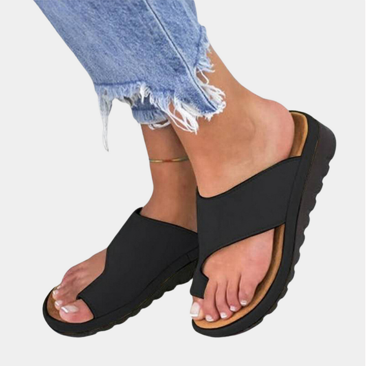 Schwarze Sandalen für Damen