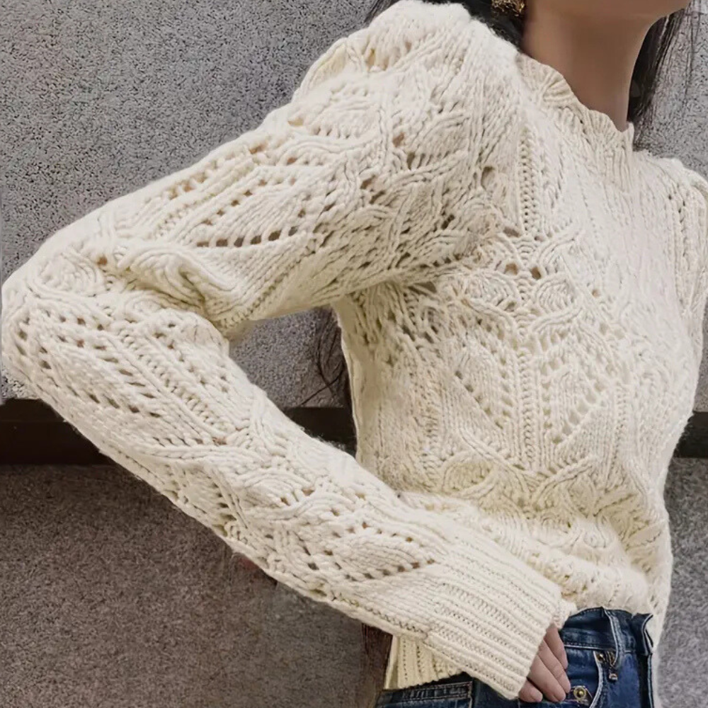 SELMA - Stilvoller Strickpullover für Damen