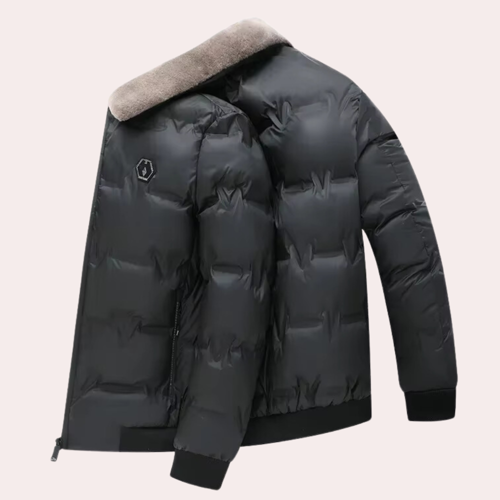 JUSTIN - Modisch Winterjacke Für Herren